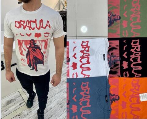 Bluzka męskie 9855 Mix kolor M-2XL (towar tureckie)