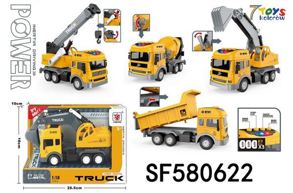 Samochody zabawka SF580622 Mix kolor  1