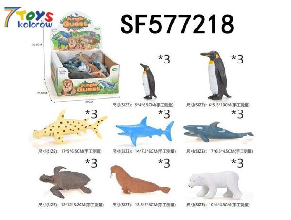 GUMOWYCH ZWIERZATEK SF577218 MIX KOLOR