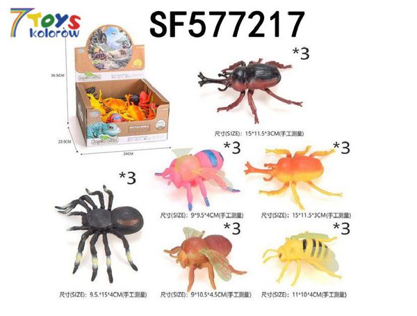 GUMOWYCH ZWIERZATEK SF577217 MIX KOLOR