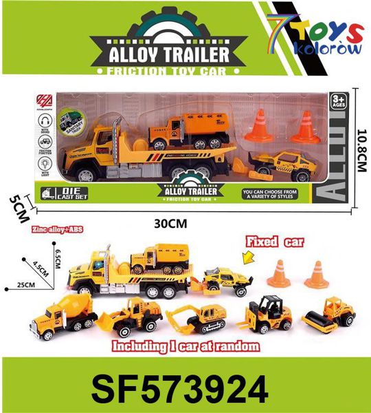 Samochody polazd budowlany SF573924 Mix kolor 