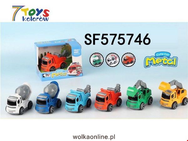 Samochody zabawka SF575746 Mix kolor 