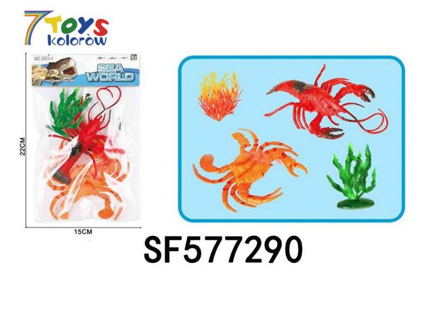 ZABAWKI MORSKIE ZWIERZETA SF577209 MIX KOLOR