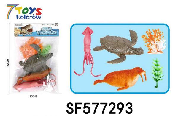 ZABAWKI MORSKIE ZWIERZETA SF577293 MIX KOLOR