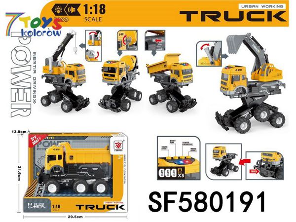 Samochody zabawka SF580191 Mix kolor  1