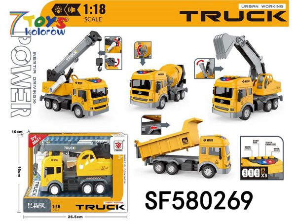 Samochody zabawka SF580269 Mix kolor  1