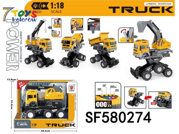 Samochody zabawka SF580274 Mix kolor  1