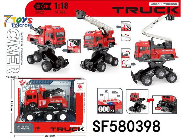 Samochody zabawka SF580398 Mix kolor  1