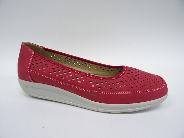 Baleriny Damskie HL61561 RED 36-41