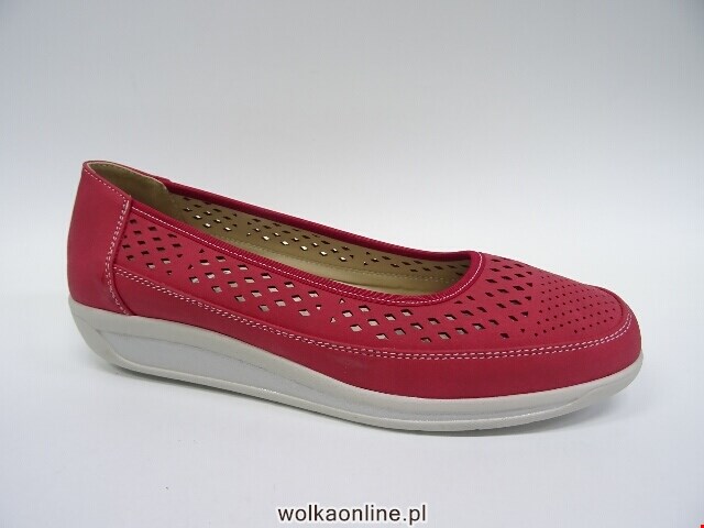 Baleriny Damskie HL61561 RED 36-41