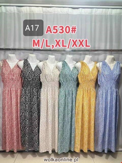 Sukienka damskie A530 Mix kolor M-2XL