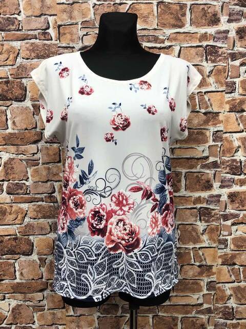 Bluzka damskie 0991 1 kolor 46-54 (towar polskie) 1