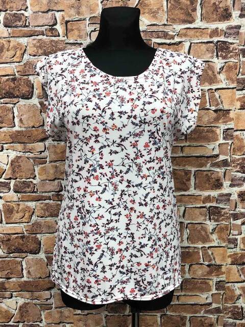 Bluzka damskie 0993 1 kolor 46-54 (towar polskie)