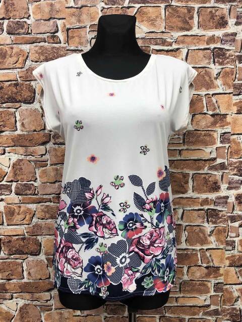 Bluzka damskie 0994 1 kolor 46-54 (towar polskie)