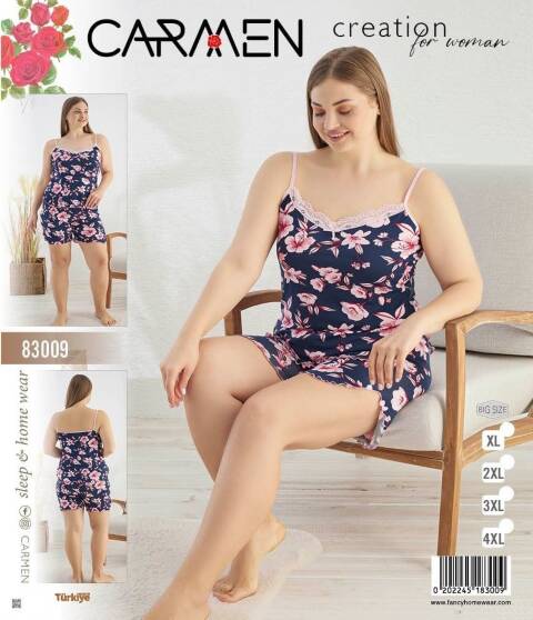 Pidżama damskie 83009 1 kolor XL-4XL 1