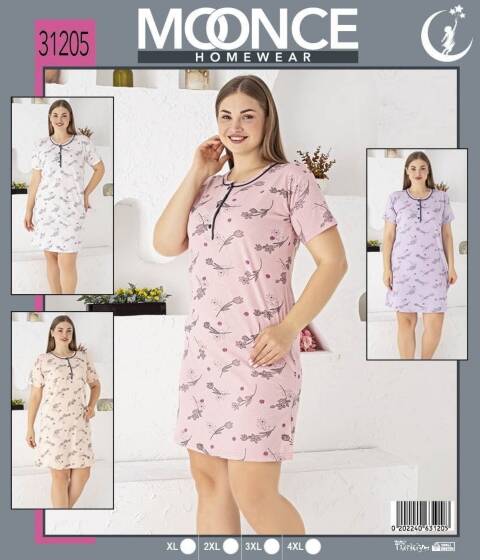 Koszula nocna damskie 31205 1 kolor XL-4XL