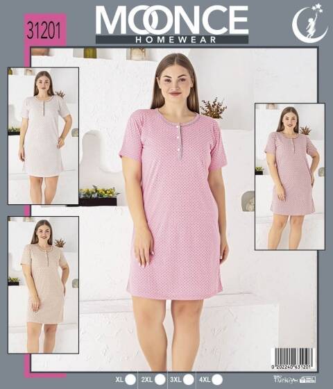 Koszula nocna damskie 31201 1 kolor XL-4XL 1