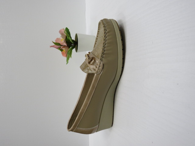 Półbuty Damskie CY-M101 BEIGE 36-41 1