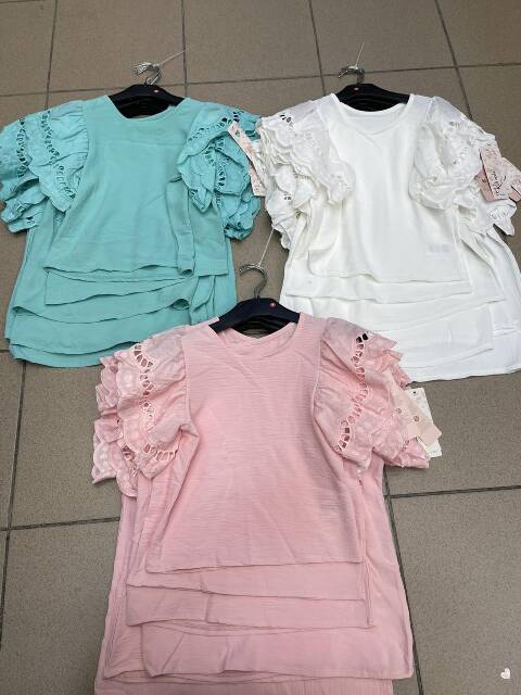 Bluzka dziewczęca 5161 Mix kolor 4-14 1