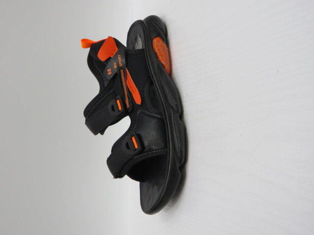 Sandały Dziecięce D933 BLACK/ORANGE 32-37