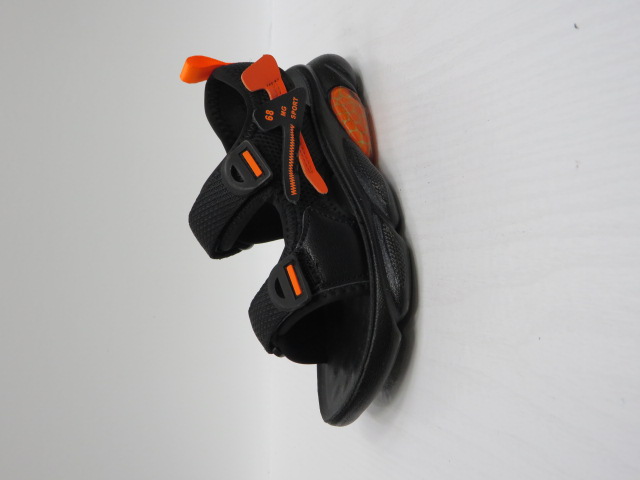 Sandały Dziecięce D932 BLACK/ORANGE 26-31