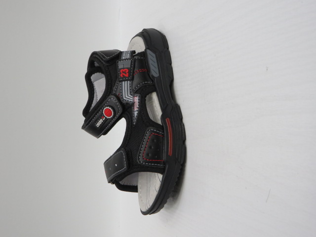 Sandały Dziecięce D926 BLACK/RED 26-31
