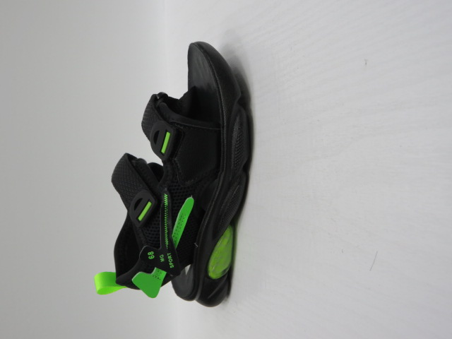 Sandały Dziecięce D932 BLACK/GREEN 26-31