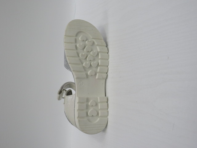 Sandały Dziecięce  D917 SILVER 25-30 2