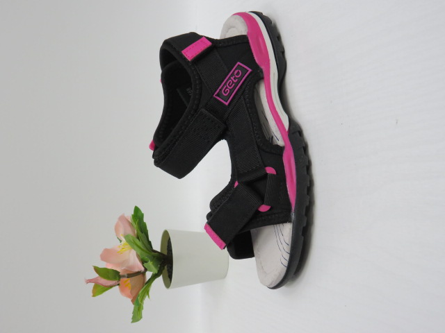 Sandały Dziecięce A168 BLACK/PEACH 31-36