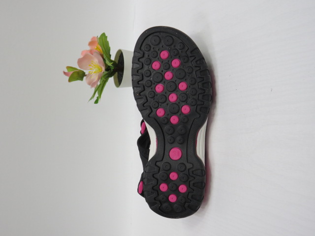 Sandały Dziecięce A168 BLACK/PEACH 31-36 2