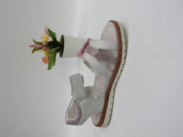 Sandały Dziecięce D912 SILVER 25-30 1