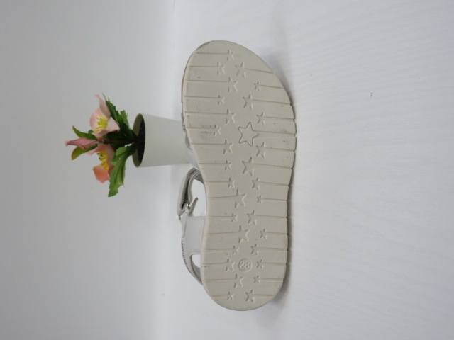Sandały Dziecięce D912 SILVER 25-30 2