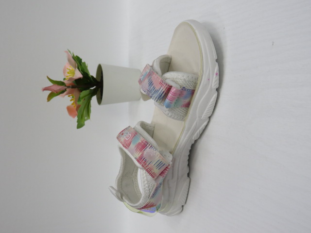 Sandały Dziecięce D951 WHITE 26-31 1