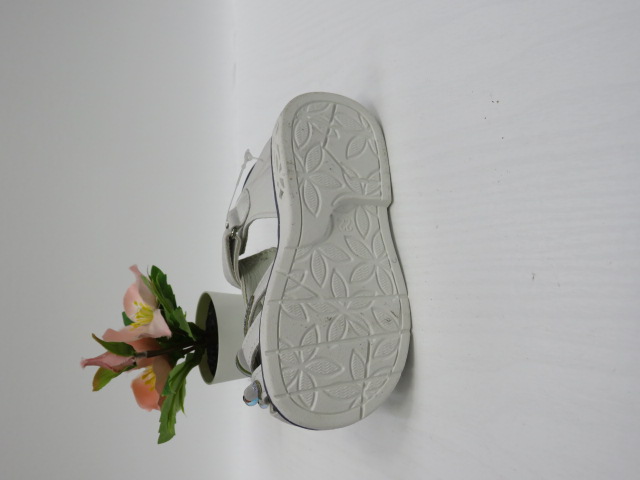 Sandały Dziecięce D910 SILVER/BLUE 22-27 2