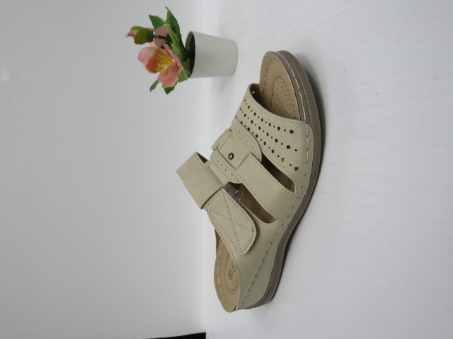 Klapki Damskie 92080-4 BEIGE 36-42