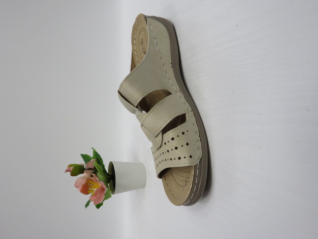 Klapki Damskie 92080-4 BEIGE 36-42 1