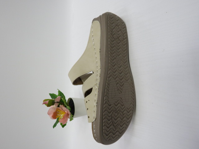 Klapki Damskie 92080-4 BEIGE 36-42 2