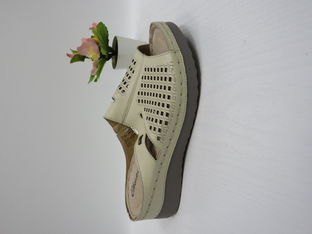 Klapki Damskie W515-7 BEIGE 36-42
