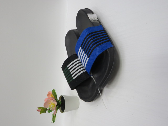 Klapki Damskie T2547-1 BLACK/ROYAL/BLUE/GREEN 36-41