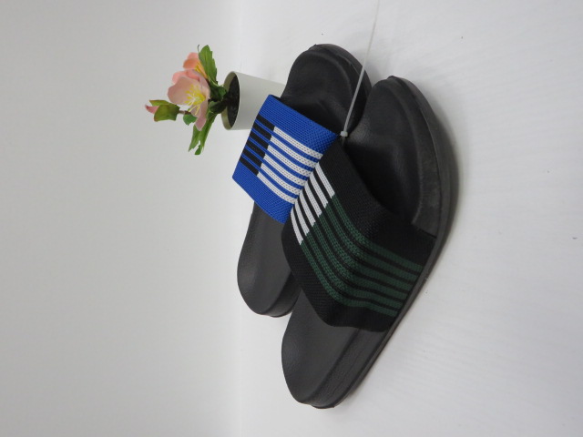 Klapki Damskie T2547-1 BLACK/ROYAL/BLUE/GREEN 36-41 1