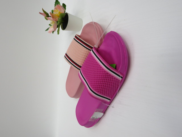 Klapki Damskie T868 L.PINK/ROSE/PINK/BLACK 36-41 1