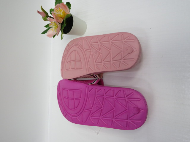 Klapki Damskie T868 L.PINK/ROSE/PINK/BLACK 36-41 2