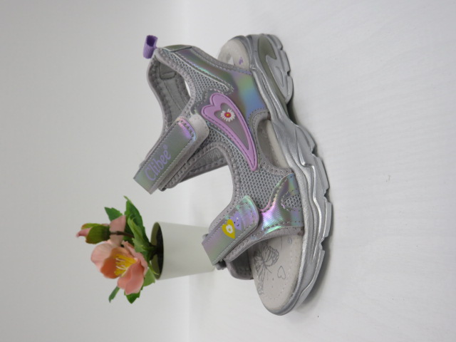 Sandały Dziecięce Z831 SILVER 26-31