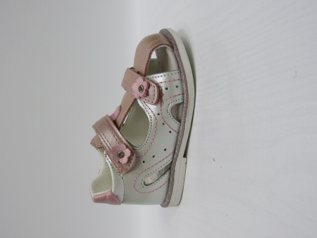 Sandały Dziecięce AB273 WHITE/PINK 19-24