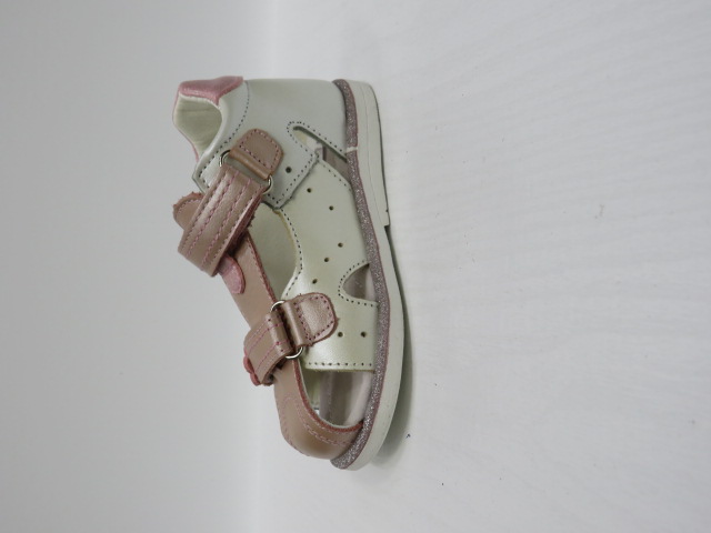 Sandały Dziecięce AB273 WHITE/PINK 19-24 1