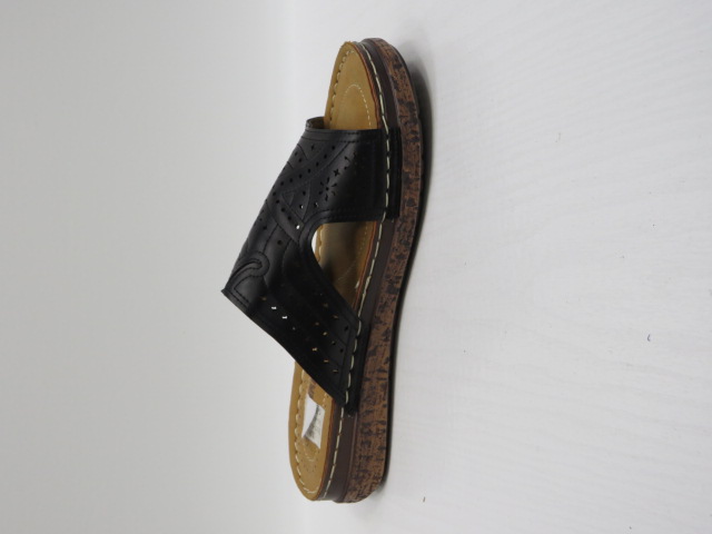 Klapki Damskie 2505-6 BLACK 36-41 1