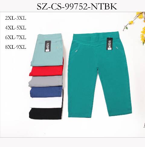 Rybaczki damskie 99752 Mix kolor 2XL-9XL