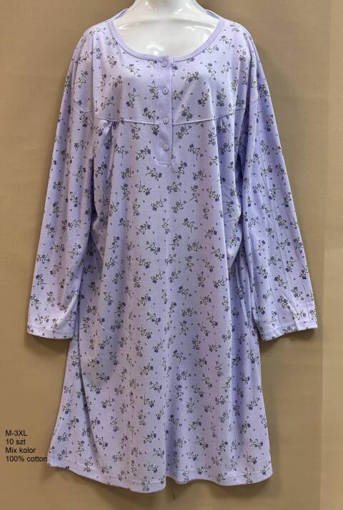 Koszula nocna damskie 5998 Mix kolor M-3XL