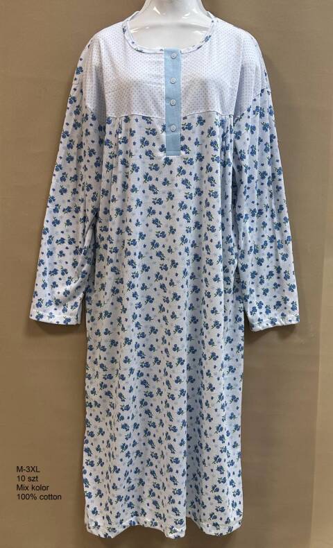 Koszula nocna damskie 5999 Mix kolor M-3XL
