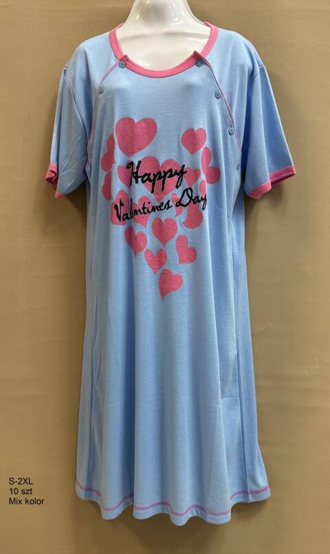 Koszula nocna damskie 6008 Mix kolor S-2XL 1